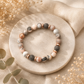Pulveres Zebra Kugelarmband